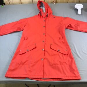 Helly Hansen Performance Rain Jacket Hooded Red XL TG Regular Waterproof lik new